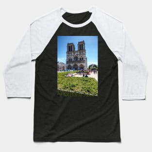 Notre Dame de Paris Baseball T-Shirt